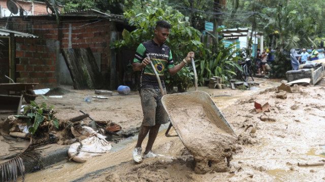 11 загинали след проливните дъждове в Бразилия