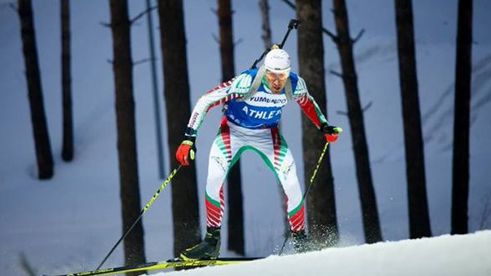 Най-добрият български биатлонист Владимир Илиев направи много силно състезание и