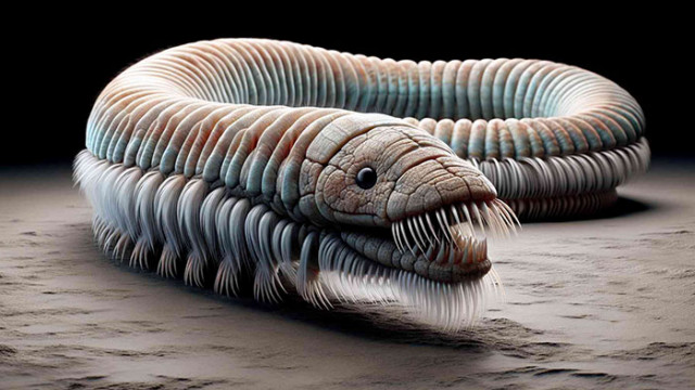 Отркиха свидетелства за древни хищни "страховити" червеи в Северна Гренландия