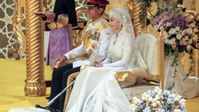 Принцът на Бруней вдигна пищна сватба