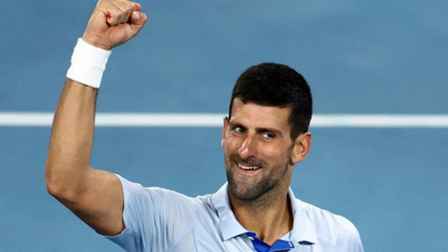 Световният номер 1 в тениса Новак Джокович продължава похода си