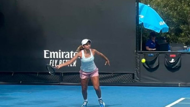 Българско момиче отстъпи в 1/2-финал на Australian Open