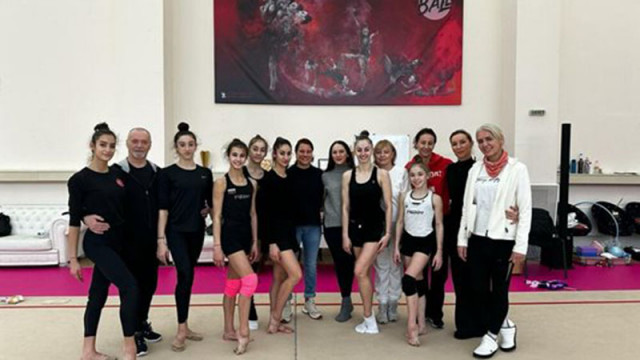 Съвместен лагер на България и Турция в художествената гимнастика