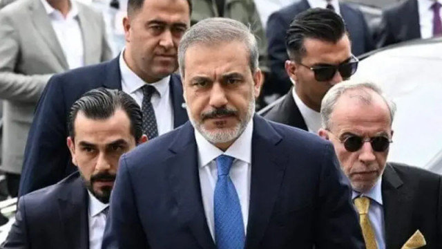 Турският министър на външните работи Хакан Фидан днес заминава на
