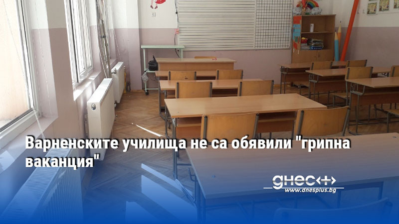 Варненските училища не са обявили "грипна ваканция"