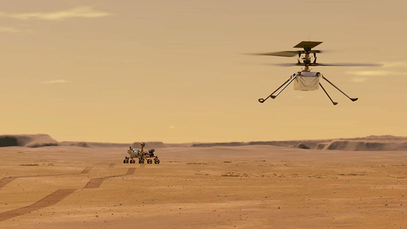 НАСА иска да разбере какво е повредило марсианския ѝ хеликоптер