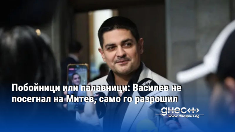 Радостин Василев: Не съм удрял или бил Искрен Митев, разроших