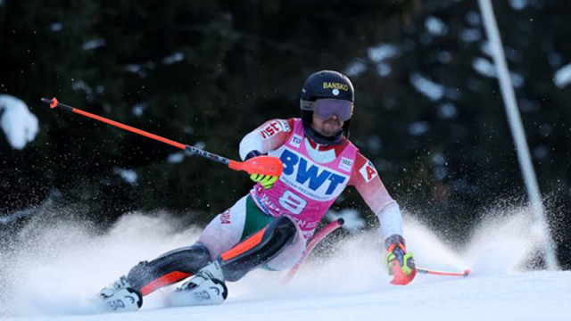 Супер каране направи българската звезда в алпийските ски Алберт Попов