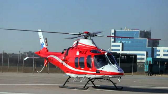 Прекрасно е че България вече има един медицински хеликоптер който