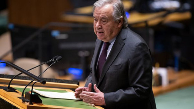 Генералният секретар на ООН Антониу Гутериш предупреди за опасност хуманитарна