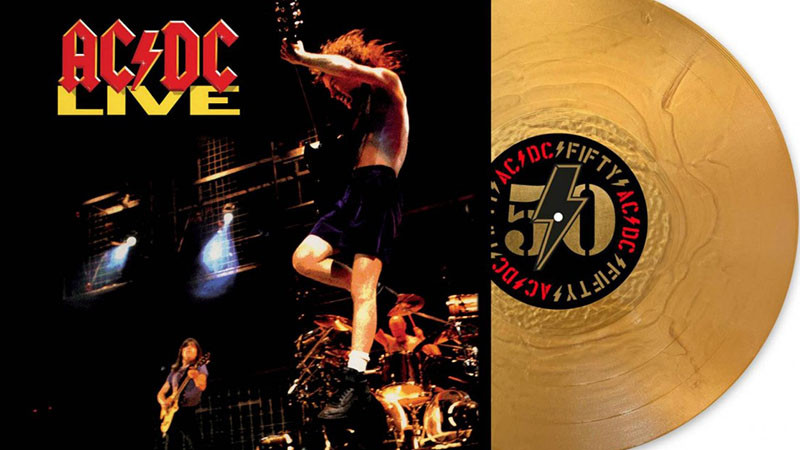 AC/DC на 50: Пускат лимитирана златна серия винили