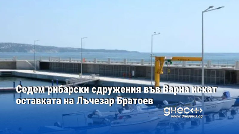 Седем рибарски сдружения във Варна искат оставката на Лъчезар Братоев