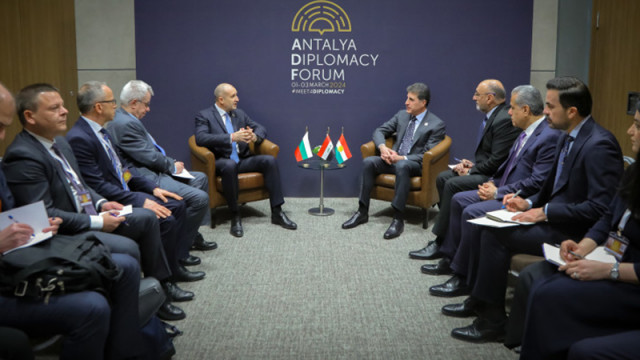 България иска да разшири партньорството си с Кюрдистан
