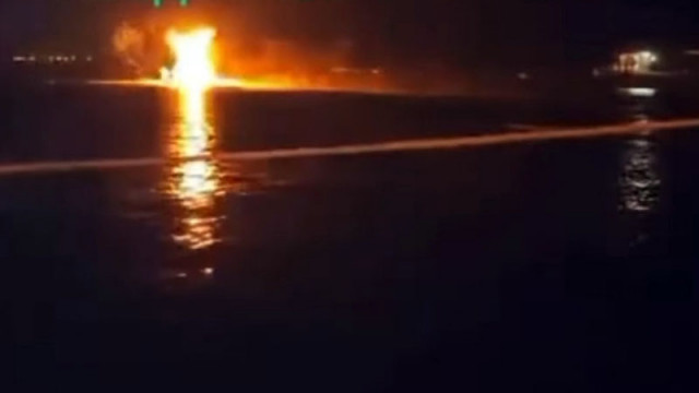Украйна твърди, че с дронове е поразила руския кораб "Сергей Котов"