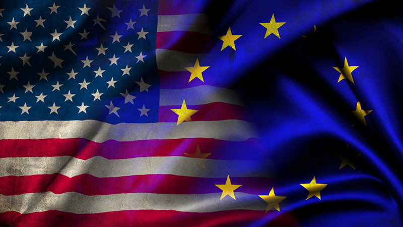 През 2023 г. Европейският съюз е изнесъл за САЩ стоки