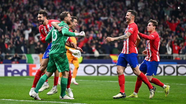 Атлетико Мадрид е осмият участник на четвъртфиналите в Шампионска лига