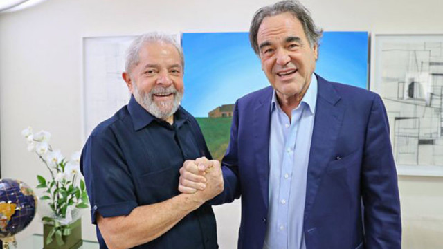 Оливър Стоун засне документален филм за бразилския президент Лула да Силва