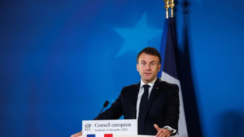 Френският президент Еманюел Макрон подчерта необходимостта европейските страни да продължат
