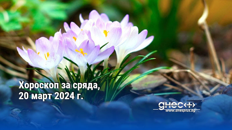 Хороскоп за сряда, 20 март 2024 г.