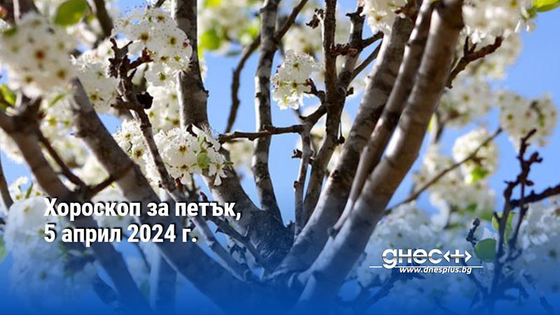 Хороскоп за петък, 5 април 2024 г.