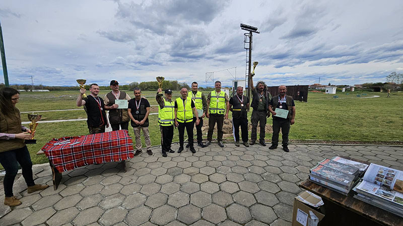 Отборът на СИДП първенец в състезание по стрелба с гладкоцевно оръжие