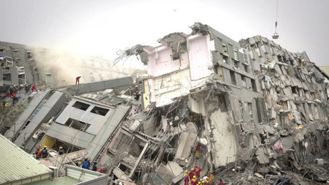Ново земетресение в Тайван