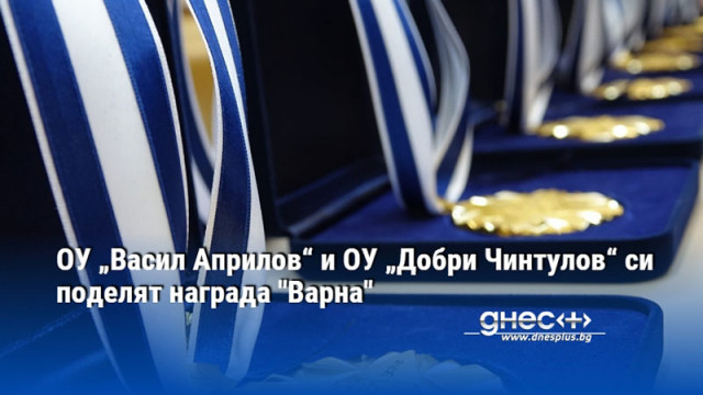 Две училища ще си поделят награда Варна в категория Колектив