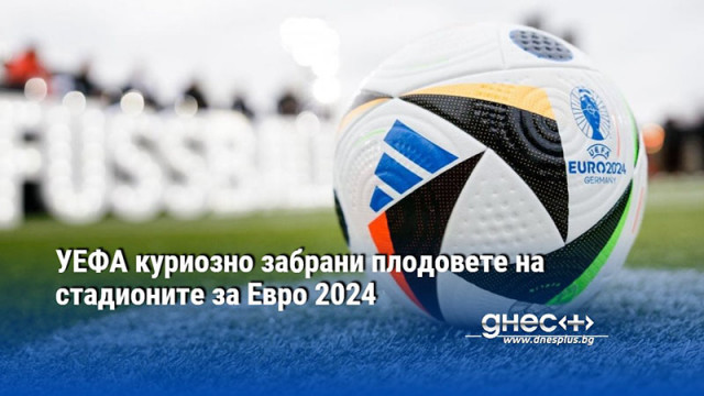 УЕФА куриозно забрани плодовете на стадионите за Евро 2024