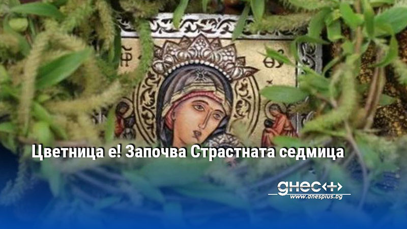 Днес православните християни отбелязват Цветница - деня, в който Спасителят е