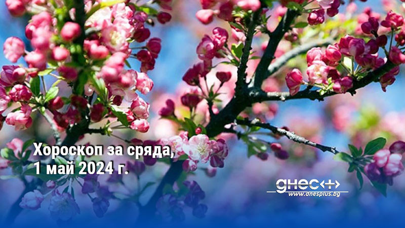 Хороскоп за сряда, 1 май 2024 г.