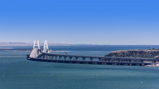 Британският вестник Independent който анализира сателитни снимки на Кримския мост