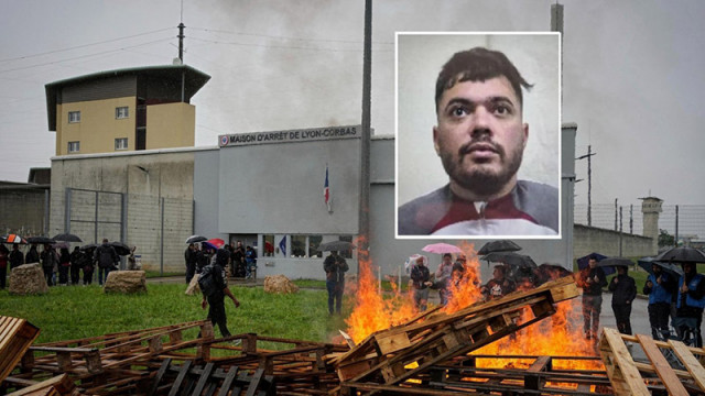 Издирват "Мухата" във Франция след кървавата атака на затворническия бус (снимки)