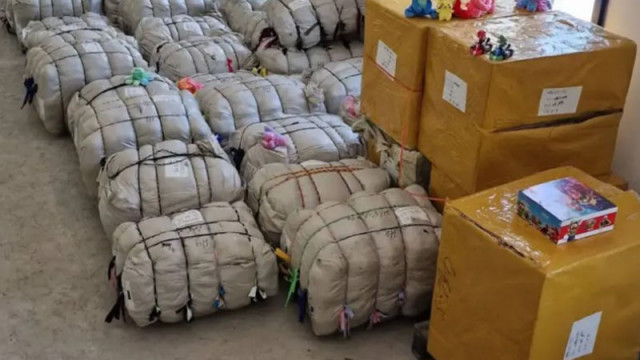 Митнически служители на ТД Митници Русе задържаха 8660 плюшени играчки