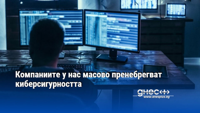 Половината компании в България заявяват че киберсигурността не им е