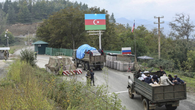 Азербайджанската гранична служба пое контрола над четири села в района на