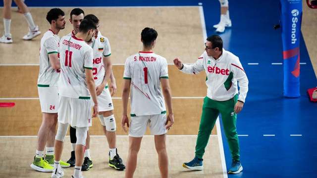 Българският национален отбор по волейбол за мъже записа петата си