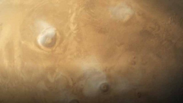Марс току що разкри нова тайна по върховете на гигантските