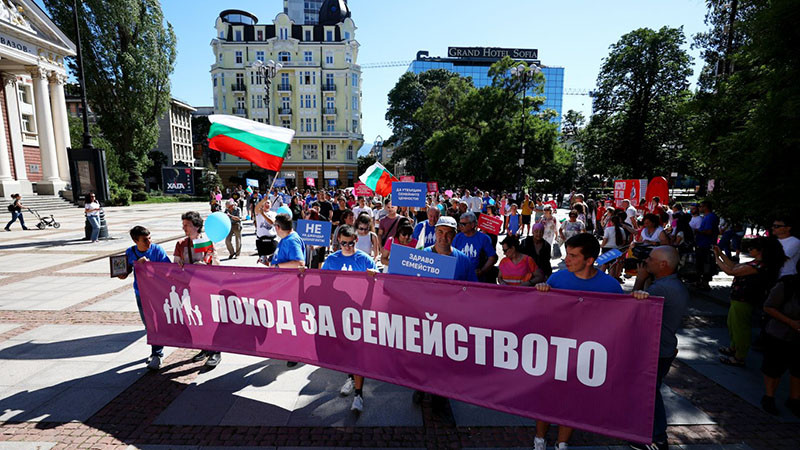 В София, Пловдив и Варна се проведе Националният „Поход за семейството“