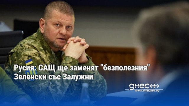 Съединените щати виждат бившия главнокомандващ на украинската армия Валерий Залужни като