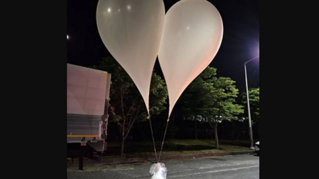 Северна Корея е изпратила над 300 балона с боклук на юг