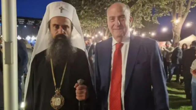 Американският посланик поздрави патриарх Даниил за избора