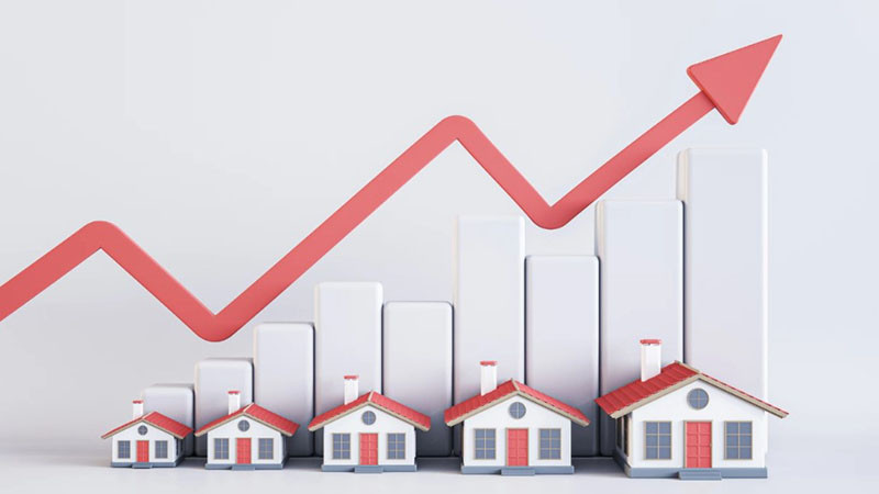 Индексът на цените на жилищата нараства с 16%