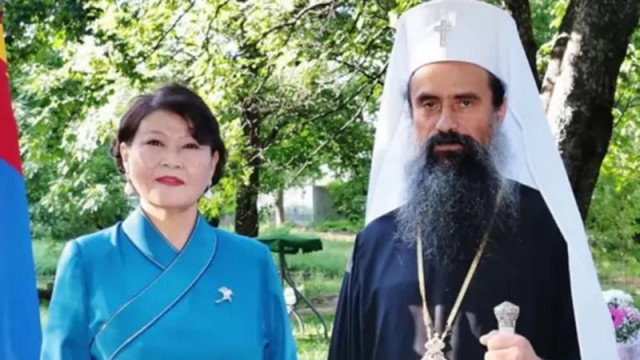 Патриарх Даниил бе на прием в посолството на Монголия по повод празника на страната
