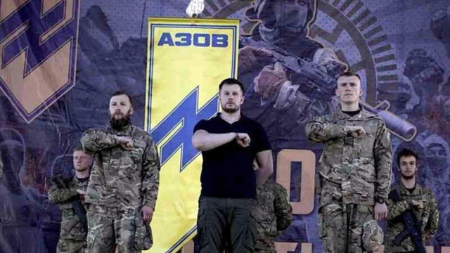 Бойци от ултранационалстическия "Азов" ще събират пари и доброволци в Брюксел