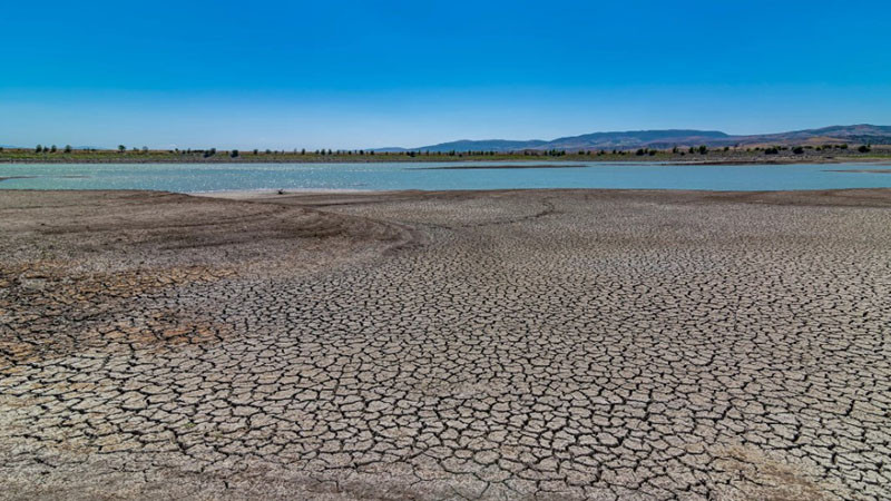 Сушата и жегата са причината за пресъхването на яз. "Пясъчник"