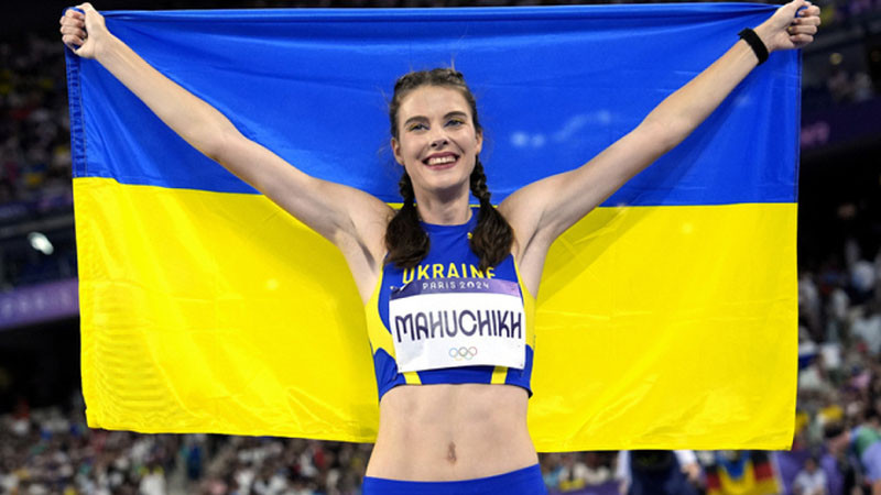 Украинката Ярослава Магучих спечели олимпийското злато в скока на височина