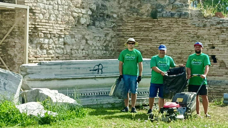 Социално предприятие пое грижата за Римските терми