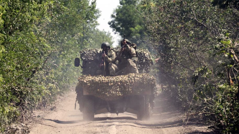 Руската армия настъпва към Торецк