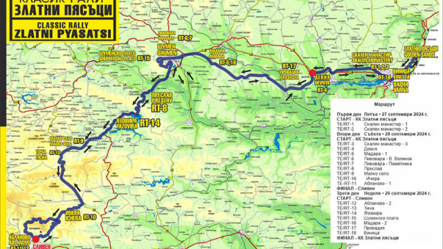 Поредното 19 то издание на автомобилната надпревара Класик рали Златни пясъци
