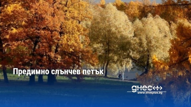 Предимно слънчев петък